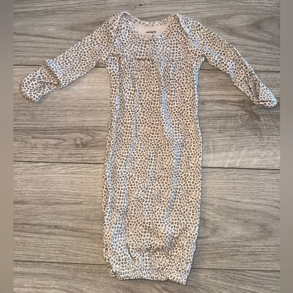 Carter's Baby Gown with Animal Print